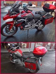 BMW GS R1200 teippaus