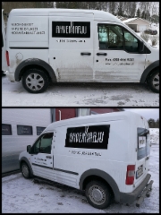 Nuohous Ahvenharjun asennusauto