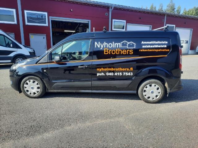 Nyholm Brothers asennusauton teippus Nyholm Brothers asennusauton teippus