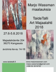 Art Majaalahti TaideTalli 2018