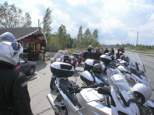 Savonvirran kioskilla