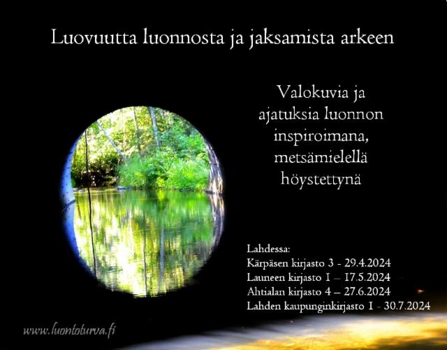 luovuutta_luonnosta_2024_lahden_kirjastoissa_miia_luontoturva.fi