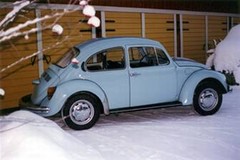 VW 1974 entisöity