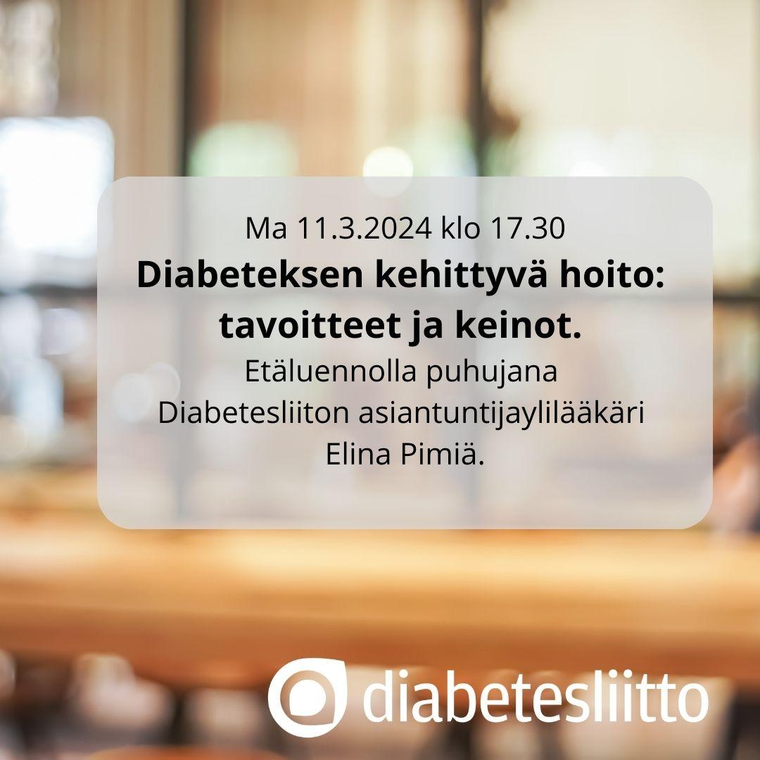 Tapahtumakalenteri | Oulundiabetesyhdistys