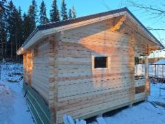 Julkisivu lounaaseen