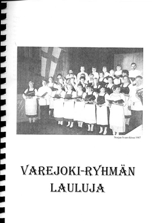 Varejoki-ryhm�n laulukirja