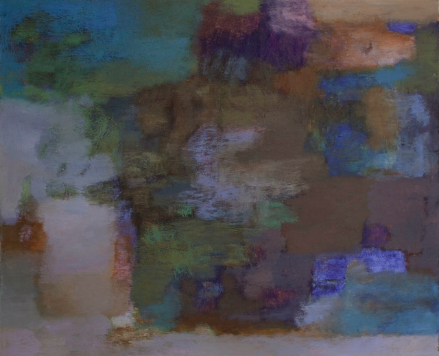Hämärä / Twilight  2014, öljyväri / oil on canvas, 100cmX120cm