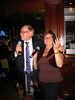 Raija Rantala ja Veikko Pelander edustivat meitä laivan "karaokekilpailussa"