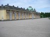 Tässä varsinainen Sanssoucin palatsi