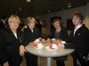 Vasemmalta Riitta Eronen, Leena Larkas, Eija Lyly ja Säde Sormunen