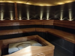 Hotelli vaakuna, Puhti sauna, l&auml;mp&ouml;haapaa