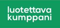 Luotettava kumppani -logo (Vastuu group)