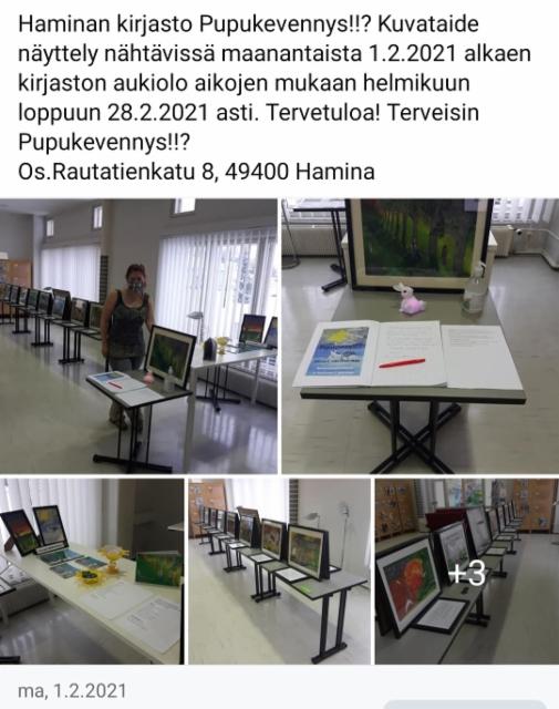 Kuvataide näyttely Hamina