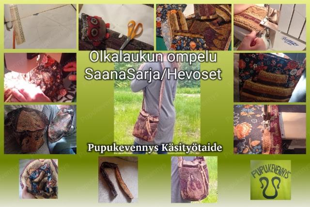 SaanaSarja Olkalaukku Hevonen 
