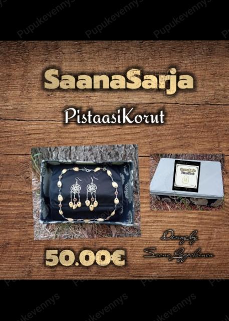 SaanaSarja Pistaasikorut 