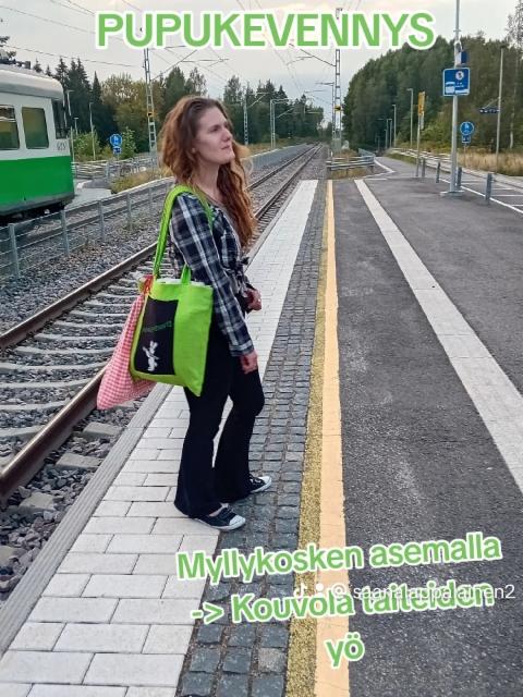 Myllykosken asemalla->Kouvola Taiteiden yö