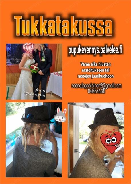Rastapään-palvelut Hääkampaus