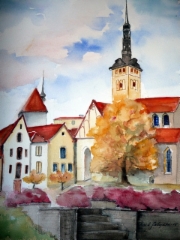 Tallinnan vanhaa kaupunkia