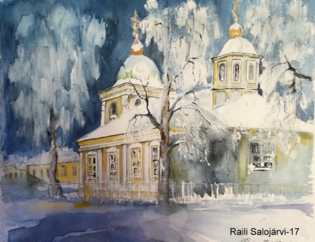 Ortodoksikirkko talvella (uusin)