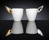 Platina- ja Kultasiipi | cappuccinomukeja | cappuccino mugs | 2,5 dl