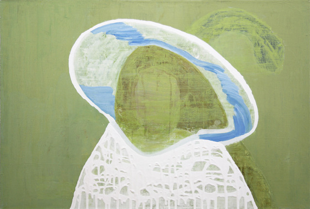 Sirpa Häkli, Taidehistorian naiskuvia: Sinihattuinen nainen (Vigée le Brun) | Images of Women in Art History: Woman with a Blue Hat (Vigée le Brun), 2013