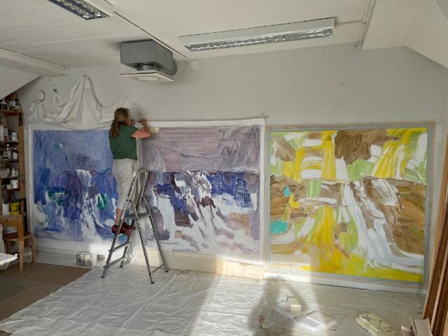 Sirpa Häkli, Näkymä työhuoneelta | Studio View, 2024 (I)