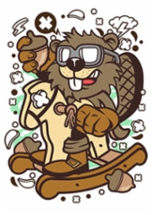 beaver_rocking_horse