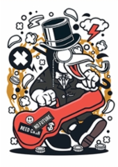 penguin_guitar