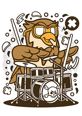 owl_drummer