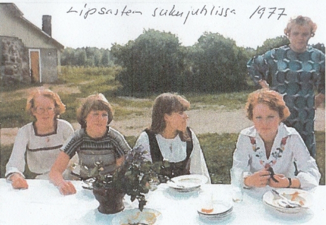 Virtasalmen sukujuhlissa 1977