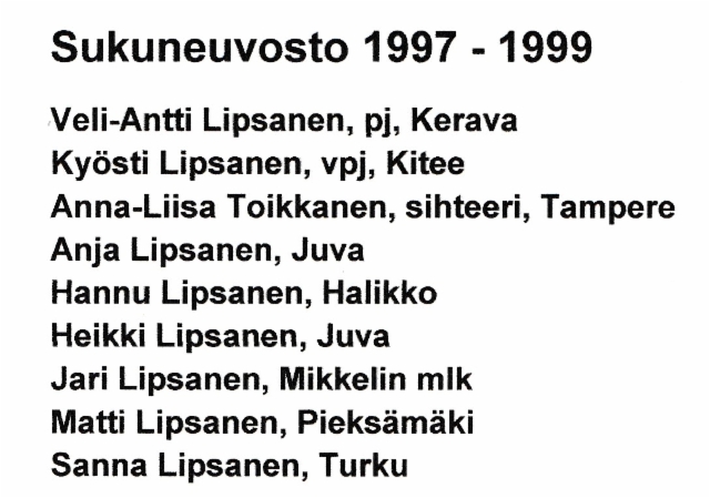 sukuneuvosto 1997-1999