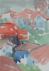 harjavallan rivit/ the houses of Harjavalta