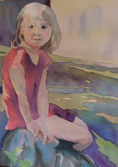 Tytön muotokuva/ the girl's portrait