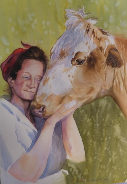 Finnish cow Finnish cow