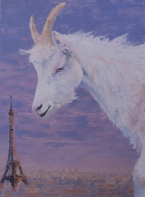 Vuohi ja Eiffel -torni Vuohi ja Eiffel -torni