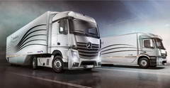 IIA : Mercedes Benz Aerodynamic Truck & Trailer
