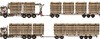 76 tonnisen puutavarajunan 54 tonnin kantavuus pystytään hyödyntämään maksimoimalla lastatun puutavaran pituusmitta sekä kuormapinta-ala.