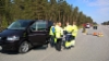 Erityyppisten pyöräalustaisten maantieajoneuvojen pysähtyvyysmahdollisuuden tstaus Alastarolla 25.5.2016.