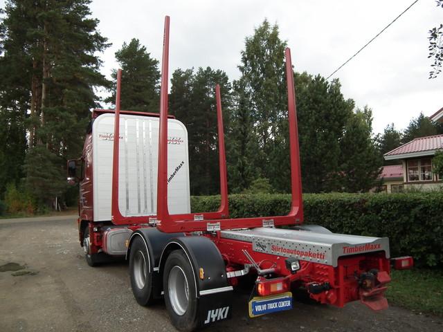 26 tonninen siirtoauto 100mm alumiiniapurungolla.