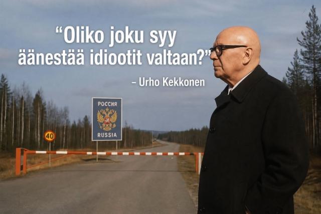 Ajankohtainen käsittelyaika on nyt - tai kuljemme kohti taloudellista tuhoa.....