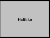 halikko