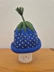 Mustikka myssy vauvoille 0-3kk