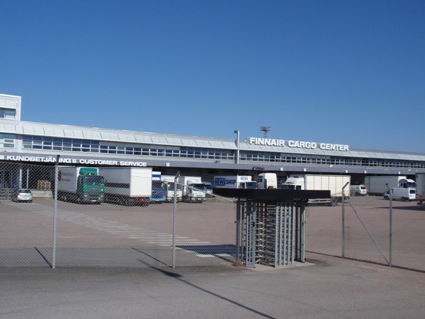 Finnairin Rahtiterminaali-laajennus Vantaa