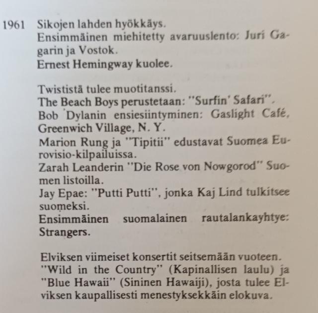 Ote Elvis- kirjasta
